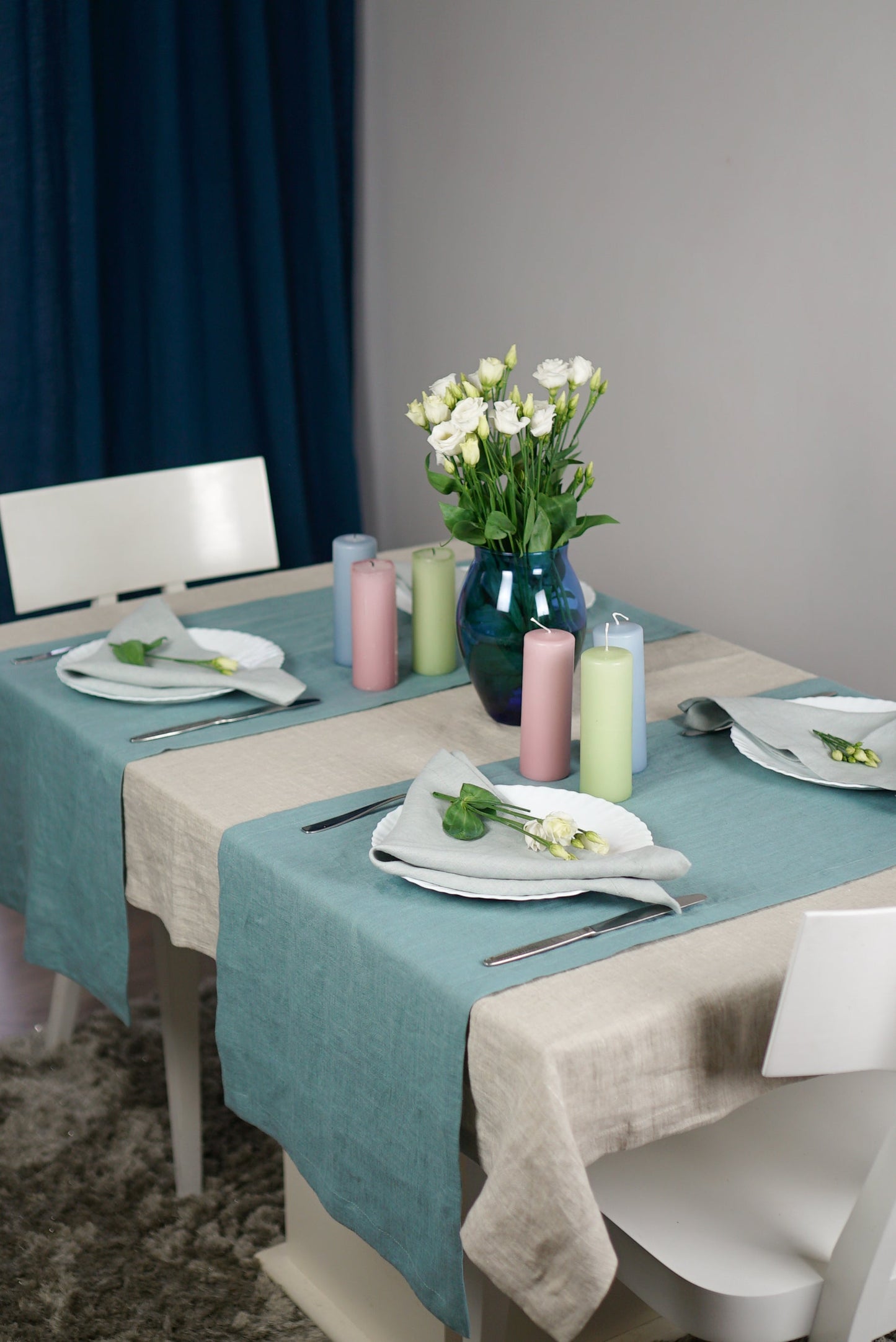 Linen table cloths